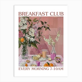 Breakfast Club English Breakfast 1 Art Print