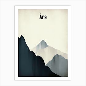 Åreskutan, Sweden Mountain Poster Art Print