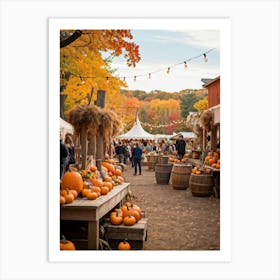 Pumpkin Patch 2 Art Print