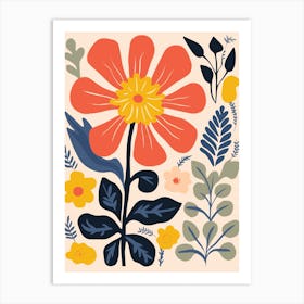 Floral Print 1 Art Print