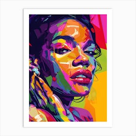 Rihanna 3 Art Print