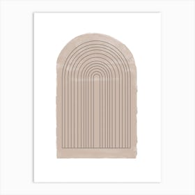 Arch Minimalism Art Print