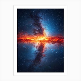 Galaxy In Space 14 Art Print