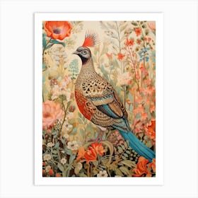 Pheasant 7 Detailed Bird Painting Art Print