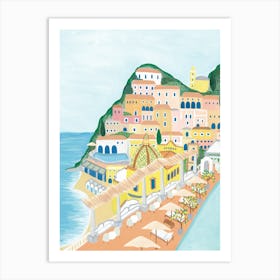 Positano Art Print