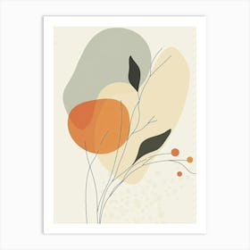 Abstract Flower Canvas Print 3 Art Print