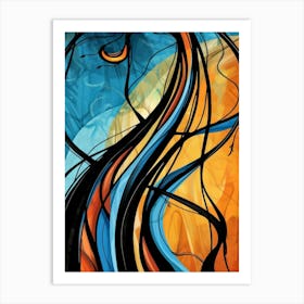 Abstract Painting 2178 Art Print