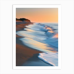 Sunrise At The Beach 1 Art Print