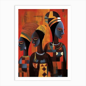 African Women 4 Art Print