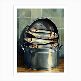 Sardines 2 Art Print