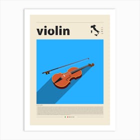 Violin Art Print