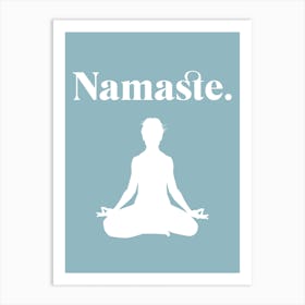 Namaste Yoga Art Print