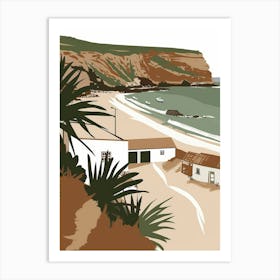 St Mary'S Beach Art Print