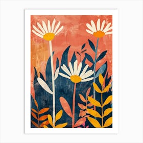 Namaqualand Daisy Groovy 17 Art Print