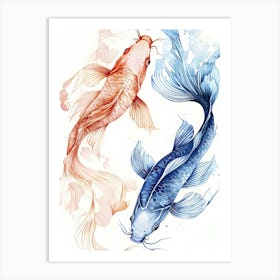 Koi Fish 1 Art Print