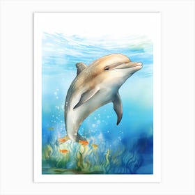 Common Dolphin 1 Art Print