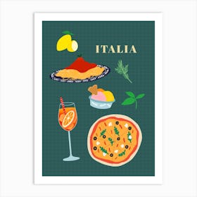 Italian Cuisine Art Print