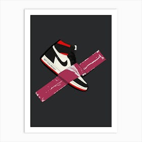 Air Jordan 1 High Art Print