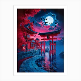 Japanese Torii Gate Art Print