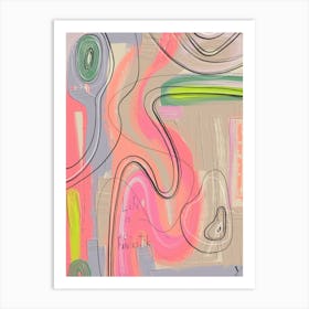 Bubble gum Art Print