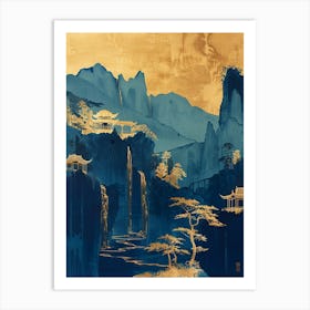 Chinese Landscape 2 Art Print