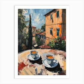 Rome Espresso Made In Italy 8 Art Print