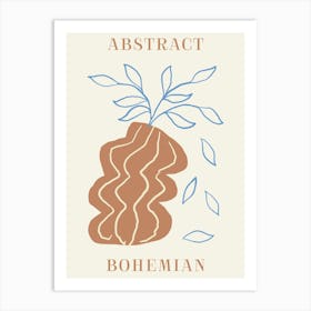 Abstract Bohemian 16 Art Print