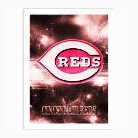 Cincinnati Reds 1 Art Print