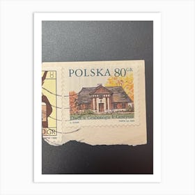 House In Poland 6 Art Print