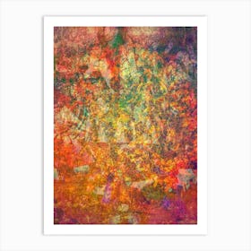 Img 3920 Multicoloured Abstract Design #4 Art Print