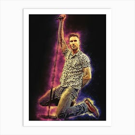 Spirit Of Adam Levine Art Print