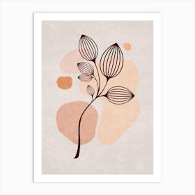 Abstract Flower 3 Art Print