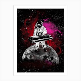 Space Dj Art Print