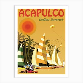 Acapulco Endless Summer Art Print