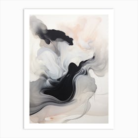 'Black Smoke' Art Print