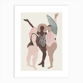 Three Women nr 2 Art Print