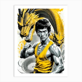 Bruce Lee 1 Art Print