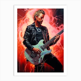 Nickelback (1) Art Print