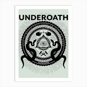 Underroth band music Art Print