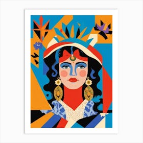 Queen Of Spain Art Print