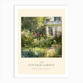 Flower Symphony Cottage Garden Poster 10 Art Print