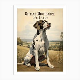 German Shorthaired Pointer Art Print