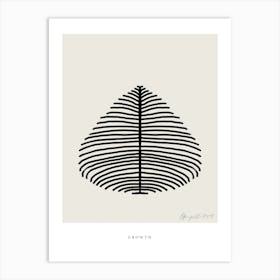 Simple art line no 6 Art Print