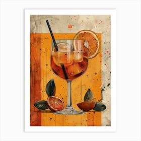 Aperol Spritz Art Print 295 Art Print