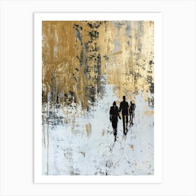 Walk In The Snow Art Print