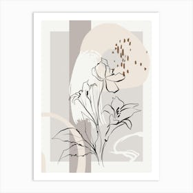 Vie Simple No 62 Art Print