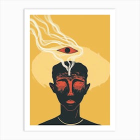 Eye Of God 2 Art Print