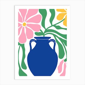 Vase Of Flowers Art Print