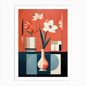 Flowers In A Vase 119 Art Print