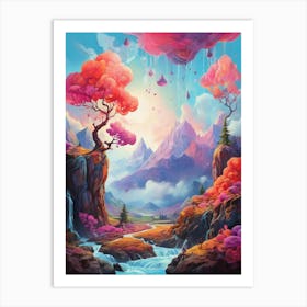 Dreamscape 19 Art Print